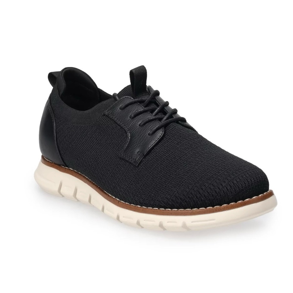 Nautica Men's Wingdeck Oxford Black Casual Shoes Size 12